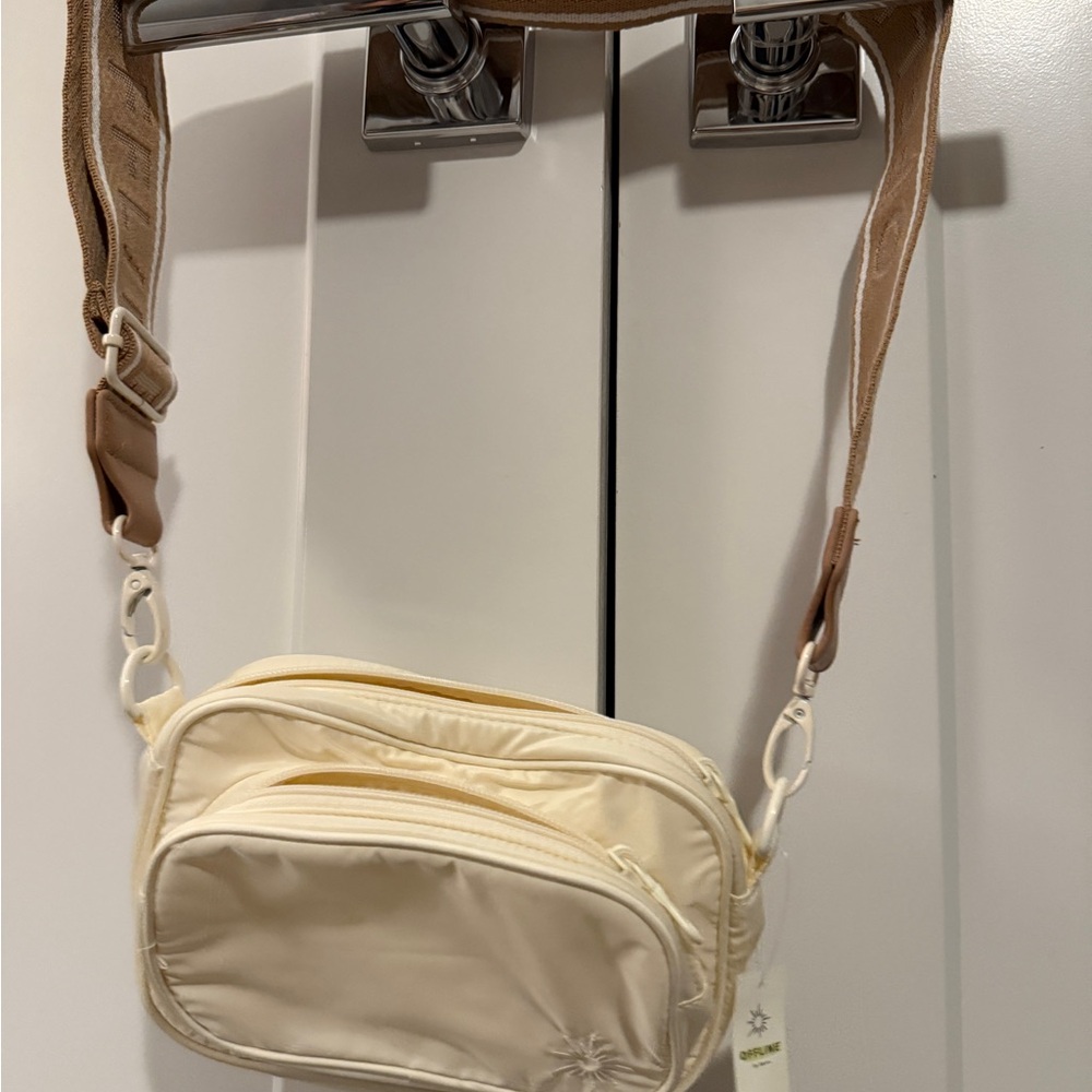 Cream Crossbody Bag